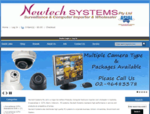 Tablet Screenshot of newtechsystem.com.au